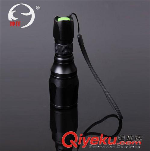 熱銷強(qiáng)光手電筒LED Q5  T6戶外充電遠(yuǎn)射伸縮防身家用大功率手電