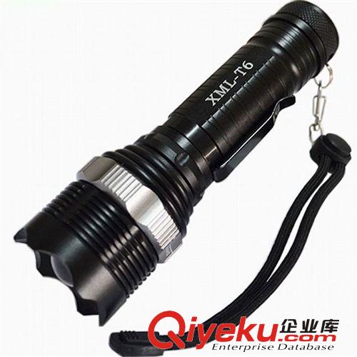 熱銷美國進(jìn)口CREE XML -T6 變焦強(qiáng)光手電筒大功率強(qiáng)光手電筒電筒