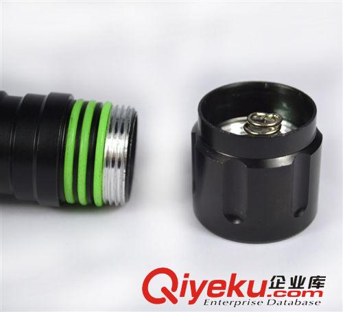 zp熱銷強光鋁合金大功率手電筒LED EREE T6強光手電潛水手電原始圖片3