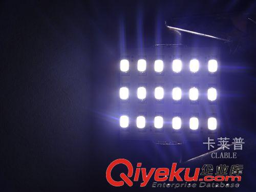 汽車LED雙尖 18SMD-41mm-3528 閱讀燈/車頂燈/牌照燈 led車牌燈原始圖片3