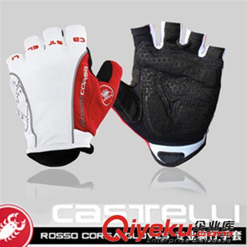 castelli 蝎子手套 自行車騎行手套 半指山地硅膠手套 騎行裝備