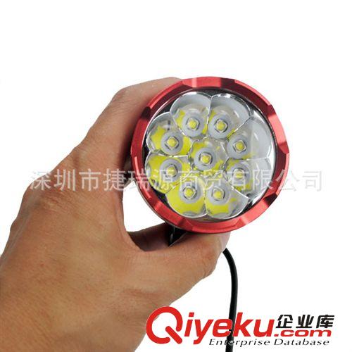 新款 9核LED 自行車燈前燈 CREE XM-L2  帶記憶五檔  單車燈