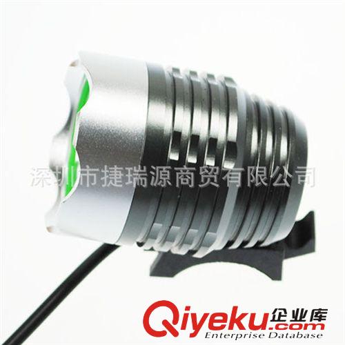 銀頭 CREE XM-L T6 三檔 1200流明 T6自行車燈 LED單車燈原始圖片2