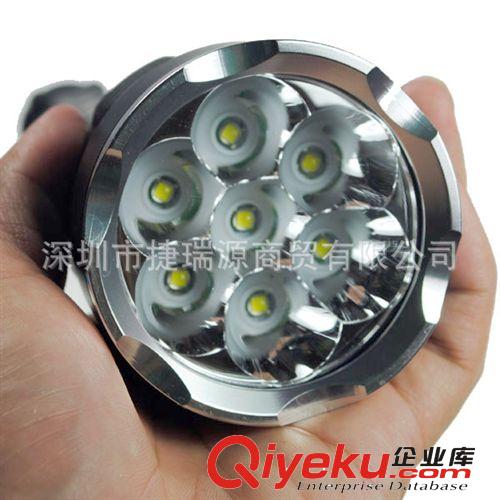 新款EternalFire 7T6  強(qiáng)光手電筒 CREE XM-L T6 LED 強(qiáng)光手電筒