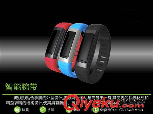 智能藍牙手環手鐲來電接聽電話WIFI熱點防水運動計步器防盜報警