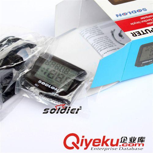 SODLON防水夜光表自行車騎行裝備測(cè)速表里程數(shù)測(cè)速器//571碼表原始圖片2