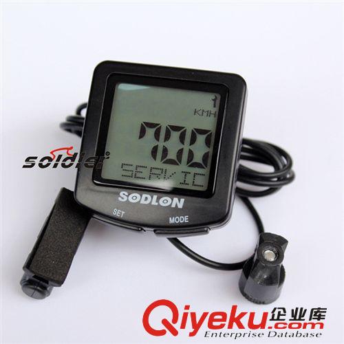 SODLON防水夜光表自行車騎行裝備測(cè)速表里程數(shù)測(cè)速器//571碼表原始圖片3