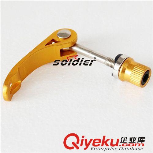 高強鋁合金坐管/座桿快卸工具/自行車快拆/快拆拉管 //后孔快拆桿原始圖片2