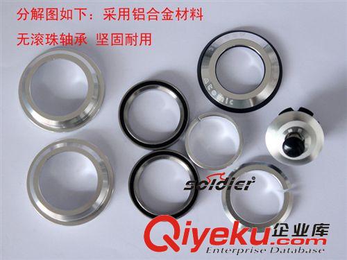 車頭腕 山地車自行車培林/軸承碗組 44MM //S59-17碗組邱標原始圖片3