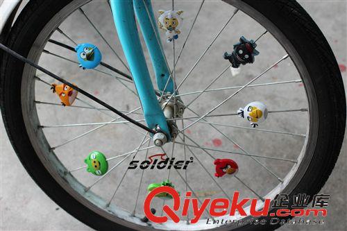 自行車配件 條幅裝飾品 塑料花 鋼絲花//卡通輻條裝飾品原始圖片2
