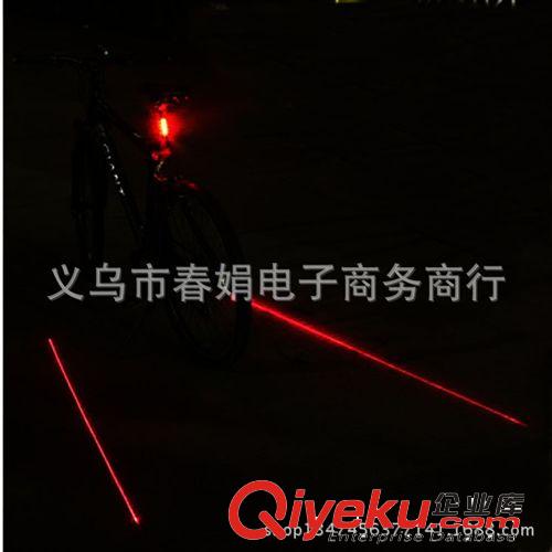 廠家批發(fā)自行車激光尾燈 山地車安全警示燈 【圓形激光尾燈】