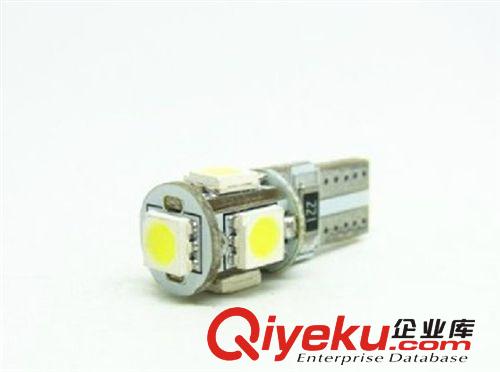 LED canbus帶解碼 T10 5smd燈 解碼示寬燈5050示寬燈 儀表燈 小燈