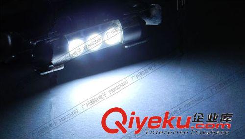 廠家直銷雙尖 39mm 5050 3SMD三芯片 LED車頂燈 牌照燈 尾箱燈