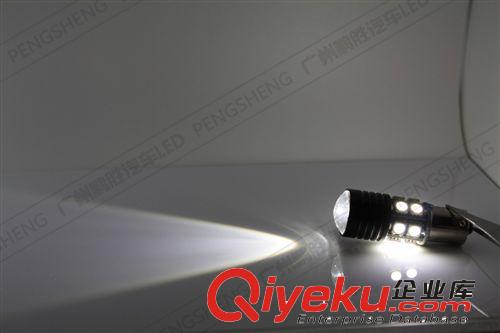s25 1156 CREE(5W)+12smd5050大功率LED倒車燈 霧燈聚光+散光