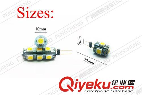 廠家直銷G4車燈 G4-5SMD-5050/G4 led水晶燈/G4 led射燈 家用燈原始圖片3