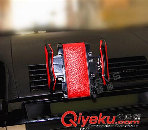 批發(fā) 多功能車載手機支架 汽車吸盤可掛出風口二合一手機架手機座原始圖片2