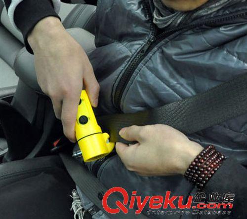 多功能汽車(chē)安全錘 救生逃生錘 車(chē)載破窗器車(chē)用手電筒應(yīng)急燈用品原始圖片2