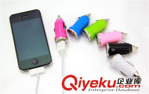 廠家直供 車載手機充電器 迷你子彈頭車充 有帶IC和無IC兩種質量原始圖片2