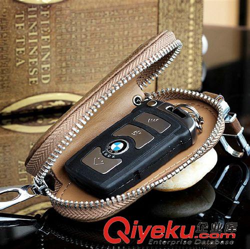批發 汽車內飾用品 gd車標鑰匙包 柔軟油蠟zp材質遙控鑰匙包原始圖片3