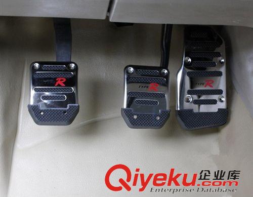 批發 汽車改裝用品車載手動擋自動擋剎車油門離合器不銹鋼腳踏板原始圖片3