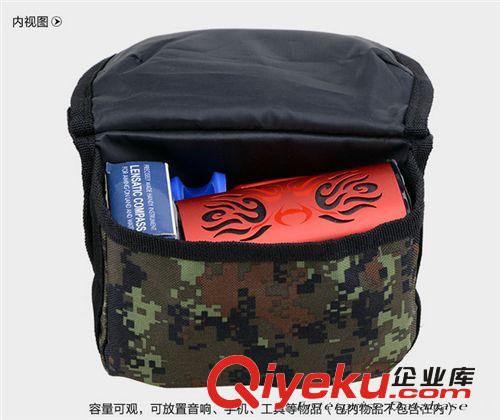 INBIKE 迷彩雙邊包自行車包上管包馬鞍包騎行裝備單車山地車配件原始圖片2