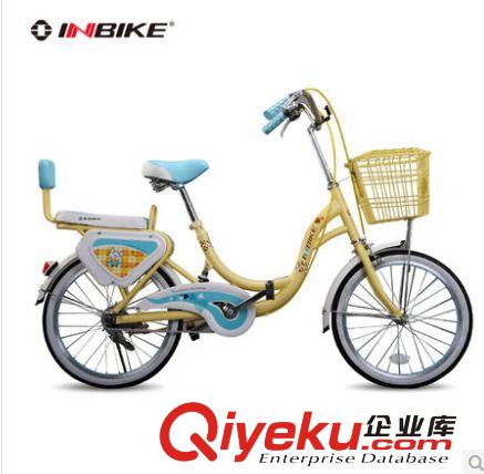 INBIKE 20寸淑女自行車親子自行車女式學生車代步通勤車細雨E001原始圖片3