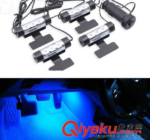 汽車車內(nèi)LED氣氛燈 室內(nèi)氛圍燈 腳底燈 車內(nèi)藍(lán)光裝飾燈780裝飾燈原始圖片2