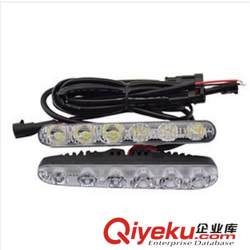 大功率小魚叉6LED日行燈 高亮6燈LED日行燈 遠(yuǎn)近光日行燈 小魚叉