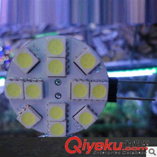 無極G4-5050-12SMD水晶燈 G4 LED圓板水晶燈 儀表燈 吸頂燈 批發(fā)原始圖片2