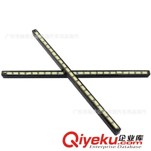 汽車超薄led日間行車燈 改裝專用日行燈條 高亮22LED日行燈原始圖片2