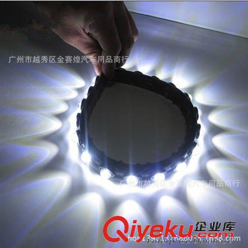 新款12LED日行燈 輔助霧燈 軟膠鷹眼燈 軟膠日行燈 魚眼燈原始圖片3
