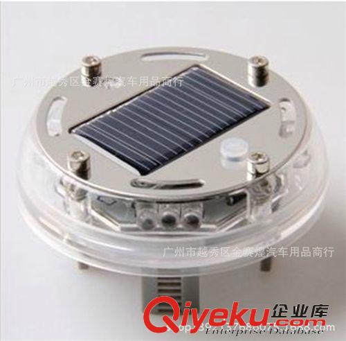 廠家直供 LED太陽能輪轂燈 炫彩車輪燈 汽車裝飾燈 太陽能風火輪