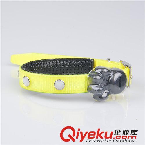 廠家直銷 LED發(fā)光寵物用品 發(fā)光尼龍項(xiàng)圈 發(fā)光狗鏈 LED狗項(xiàng)圈原始圖片2