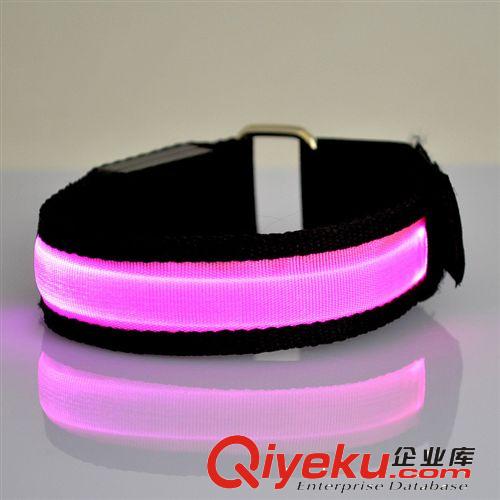 廠家發光戶外運動手臂帶 LED燈保護套手臂帶 發光禮品手碗帶原始圖片2