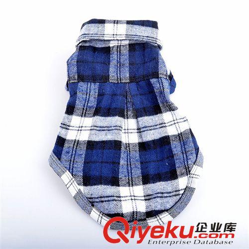 比熊服飾tj 寵物衣服 新款 春夏泰迪衣服 狗狗格子襯衫原始圖片2