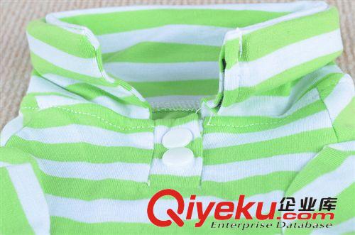 廠家直銷條 發光紋襯衫狗衣服 寵物潮流時尚衣服T桖 現貨供應原始圖片3