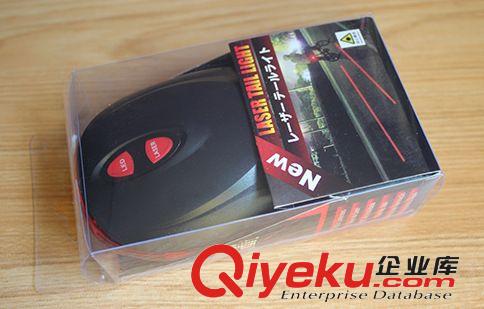 自行車山地車雙線激光尾燈 紅藍雙色 安全尾燈 夜騎尾燈原始圖片2