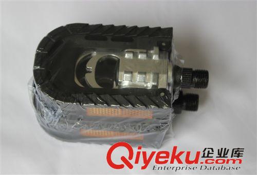 新款黑色山地自行車腳蹬 堅固耐用 合金軸承【可折疊腳踏】原始圖片2