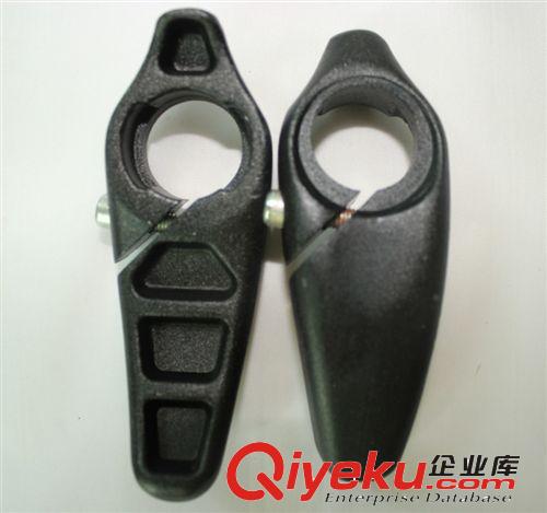 鋁合金副把/自行車副把/山地車牛角付把/人體工學付把 /牛角付把