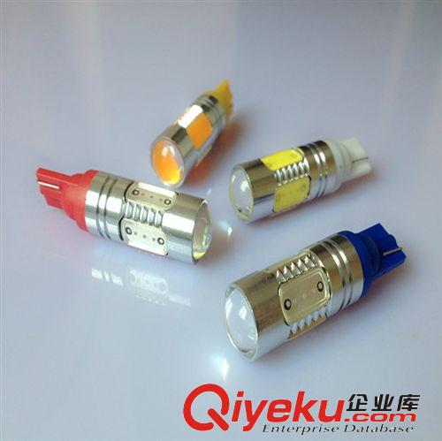 廠家直銷 T10 7.5W大功率LED示寬燈 閱讀燈 帶透鏡 7.5W 超亮小燈