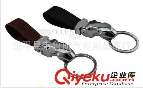 廠家供應 豹頭zp鑰匙扣 豹頭zp帶車標鑰匙扣環 車標鑰匙扣