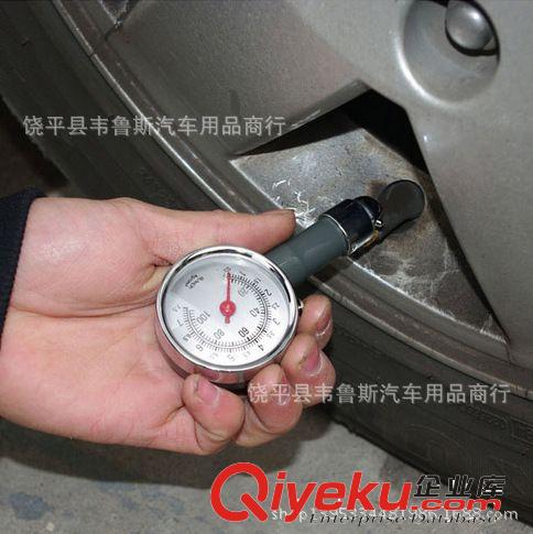 汽車用品輪胎測壓表 高精密度胎壓計機械胎壓表 金屬氣壓表可放氣原始圖片3