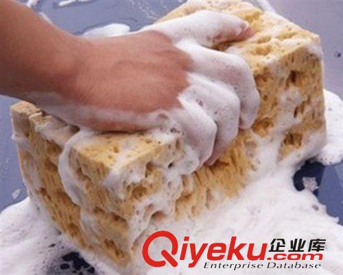 車用美容洗車棉 蜂窩狀超強(qiáng)抗磨汽車洗車海綿 珊瑚海綿 大四方原始圖片3