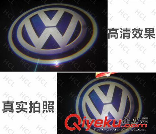 供應超亮大眾/途銳/途觀/cc/速騰專車專用投射鐳射投影燈汽車門燈