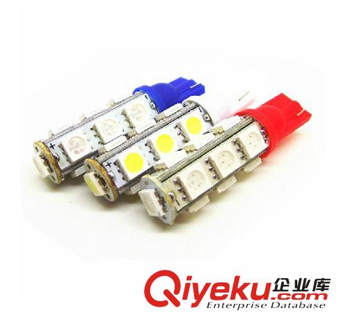 廠家直銷 T10 5050 13燈三芯片 LED示寬燈 牌照燈 閱讀燈 儀表燈