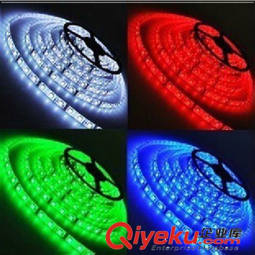 汽車5050LED貼片軟條燈汽車裝飾燈5米室內裝飾燈氛圍燈300SMD5050