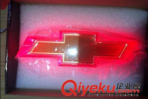 冷光車標燈 鐳射燈 4D車標燈升級 雪佛蘭4D立體車標 炫彩車標燈