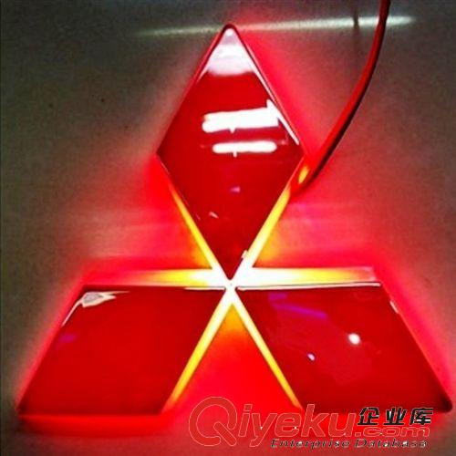 冷光車(chē)標(biāo)燈 鐳射燈 4D車(chē)標(biāo)燈升級(jí) 三菱4D立體車(chē)標(biāo) 炫彩車(chē)標(biāo)燈原始圖片2