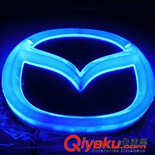 冷光車標(biāo)燈 鐳射燈 4D車標(biāo)燈升級 馬自達4D立體車標(biāo) 炫彩車標(biāo)燈原始圖片3