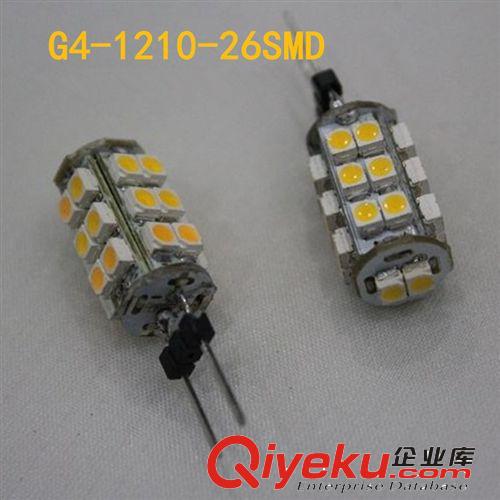 廠家直銷G4燈珠 LED水晶燈燈珠燈泡 LED節能燈12SMD 3W 360度發光